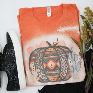 Aztec Leopard Tee